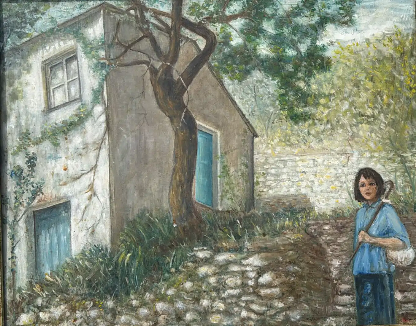 megli quadri olio su tela chiesa