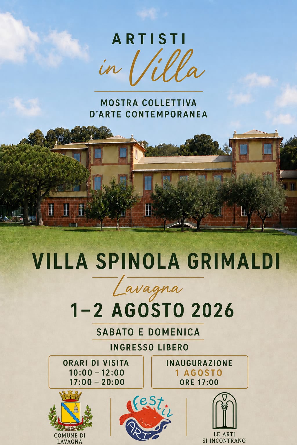 Mostra Angela prato villa grimaldi